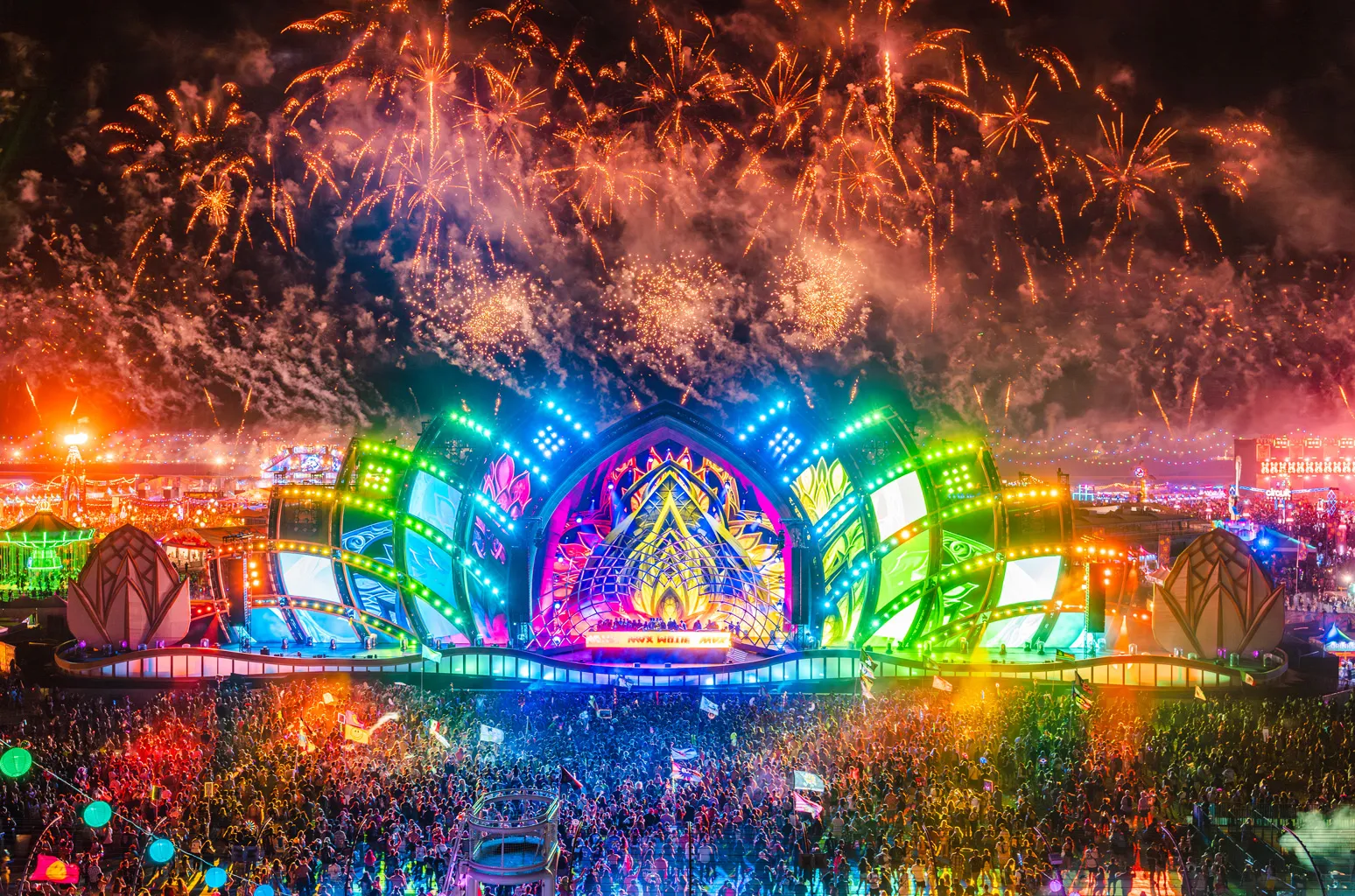 biggest edm festivals US