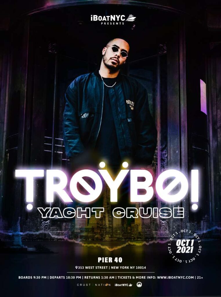 Troyboi Yacht Cruise flyer