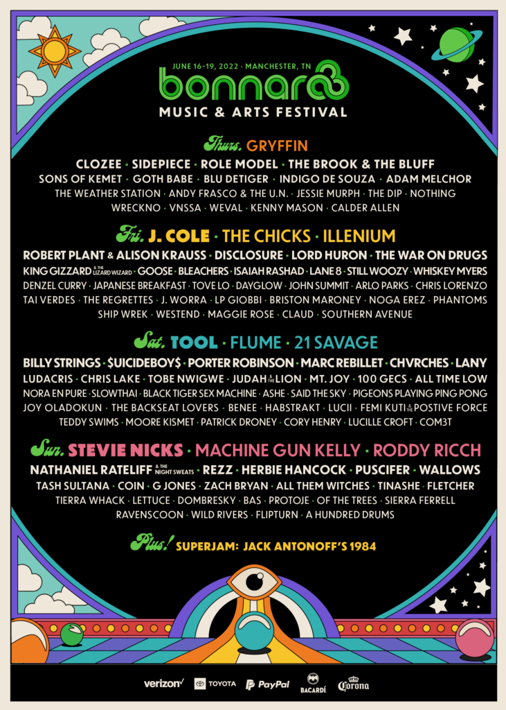 bonnaroo lineup
