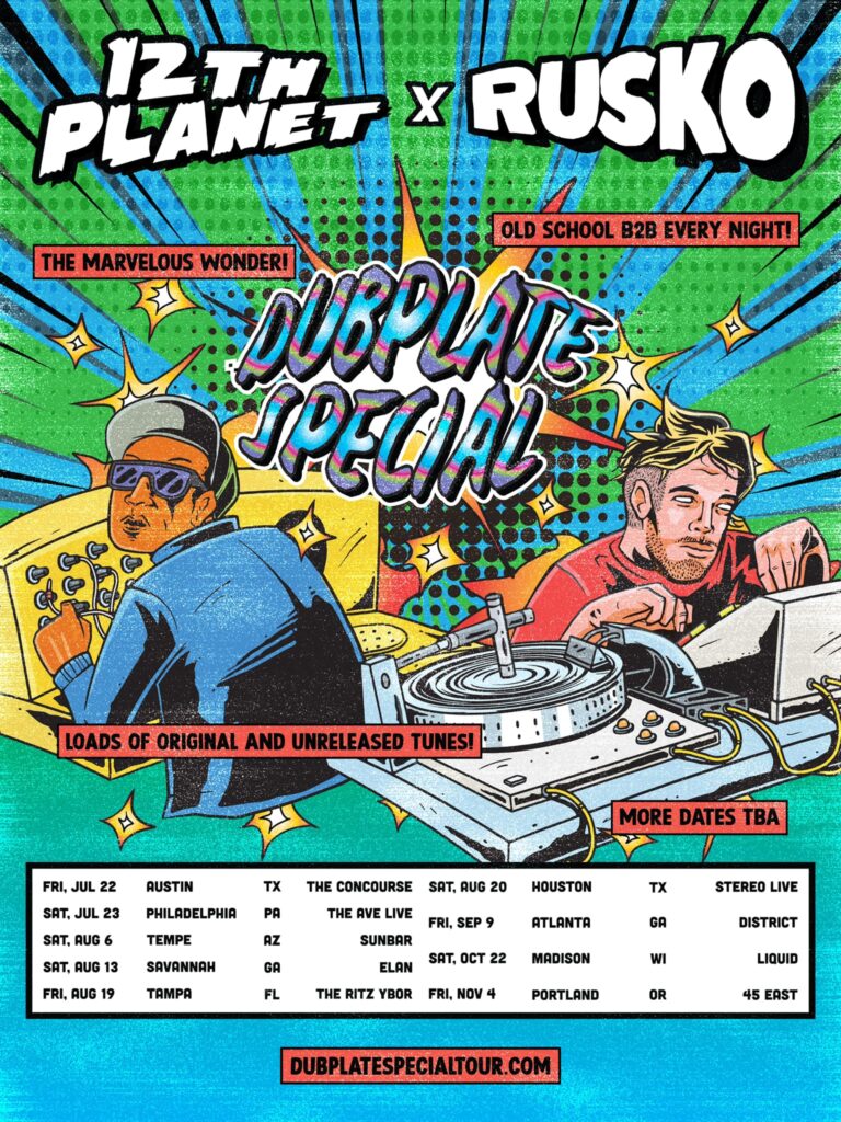 12th planet rusko tour