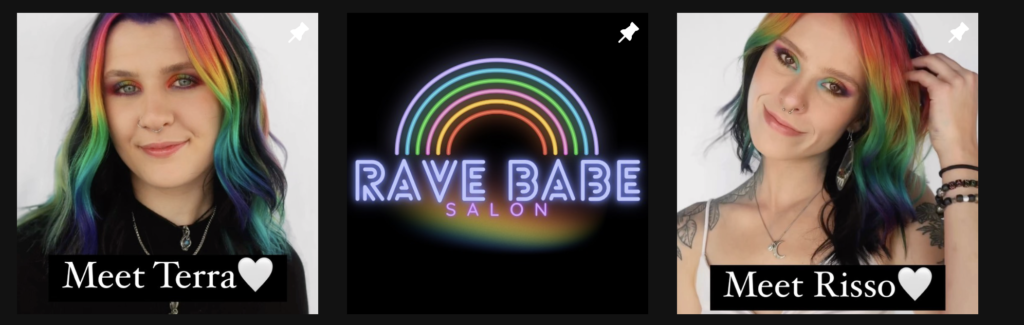 EDM Rave Babe Salon