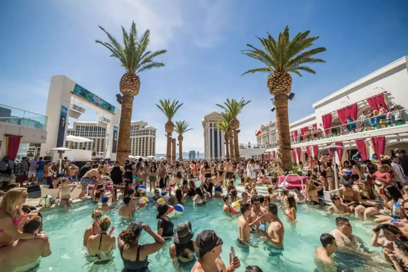 vegas pool party drais