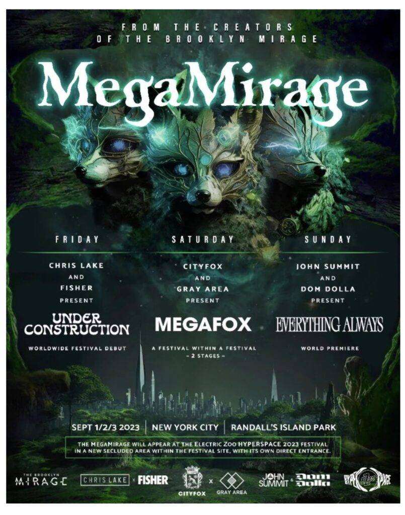 mirage stage 2023