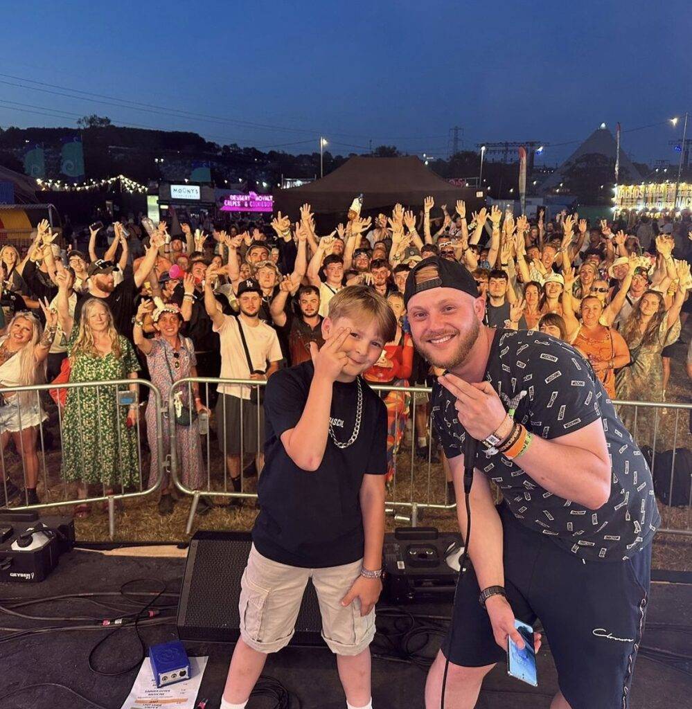 DJ Archie at Glastonbury Festival