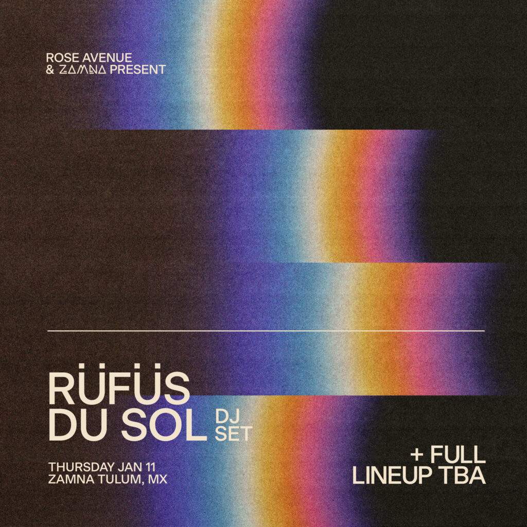 Zamna Festival RÜFÜS DU SOL