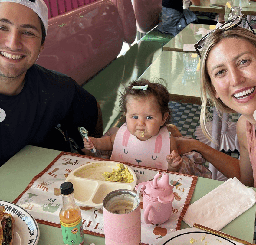 Jauz and his family enjoy their summer in this adorable post.