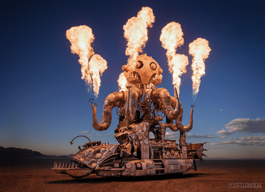 Burning Man Art Cars