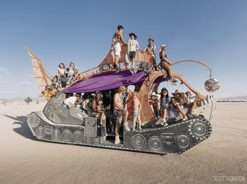 Burning Man Art Cars