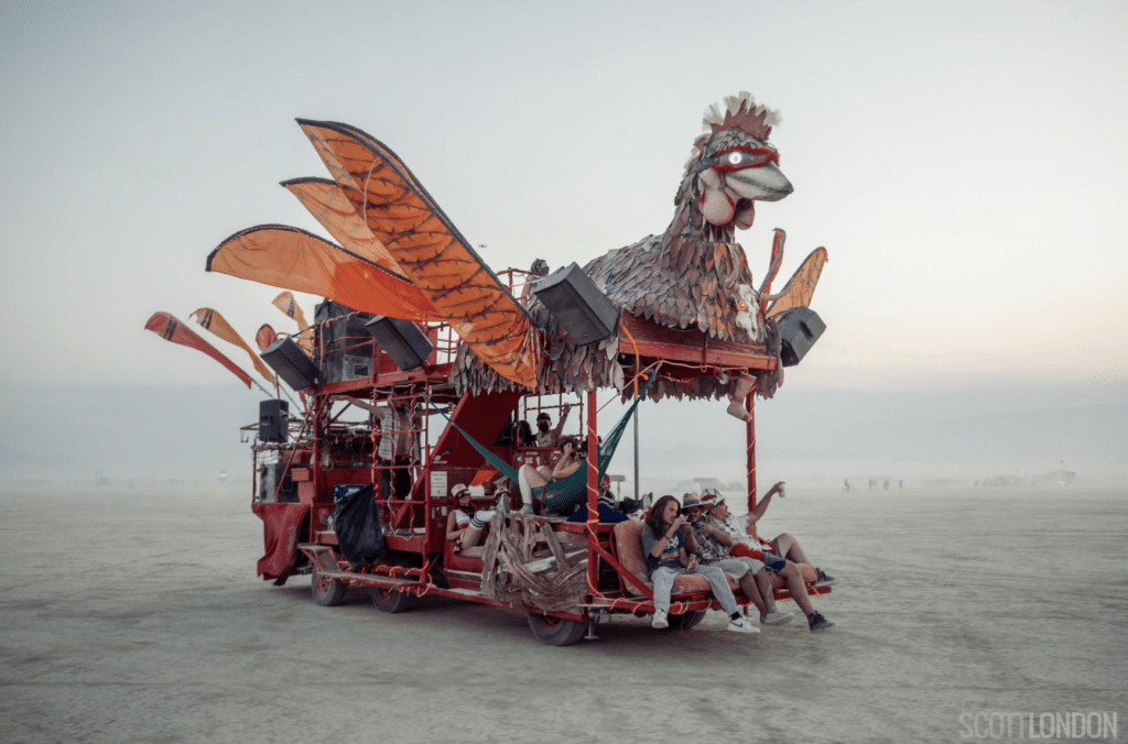 Burning Man Art Cars