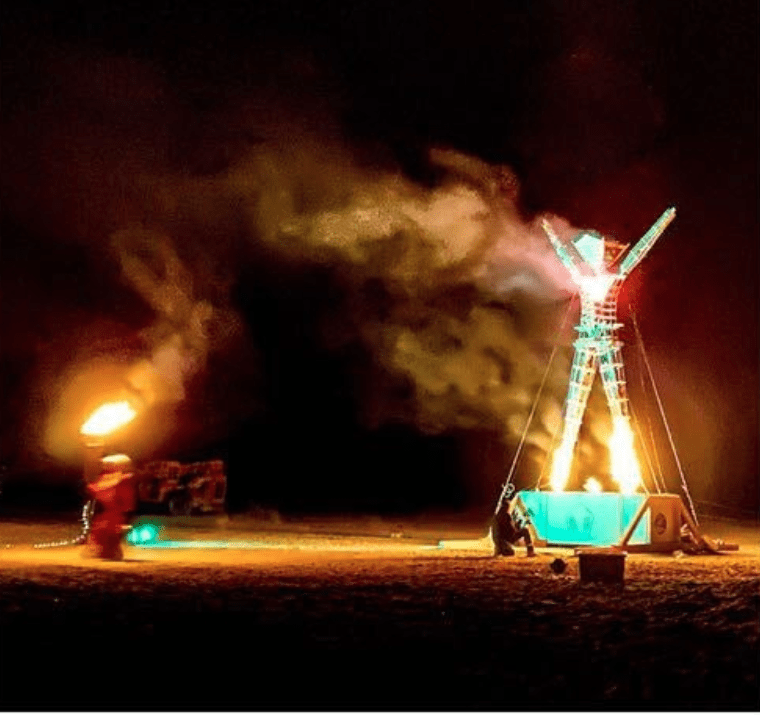 Burning Man closing ceremony