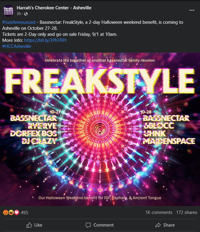 bassnectar freakstyle cancel