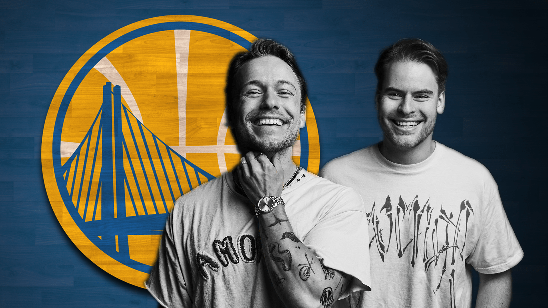 Sidepiece collab with Golden State Warriors