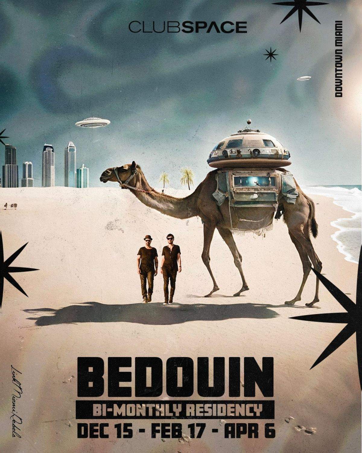 bedouin residency poster