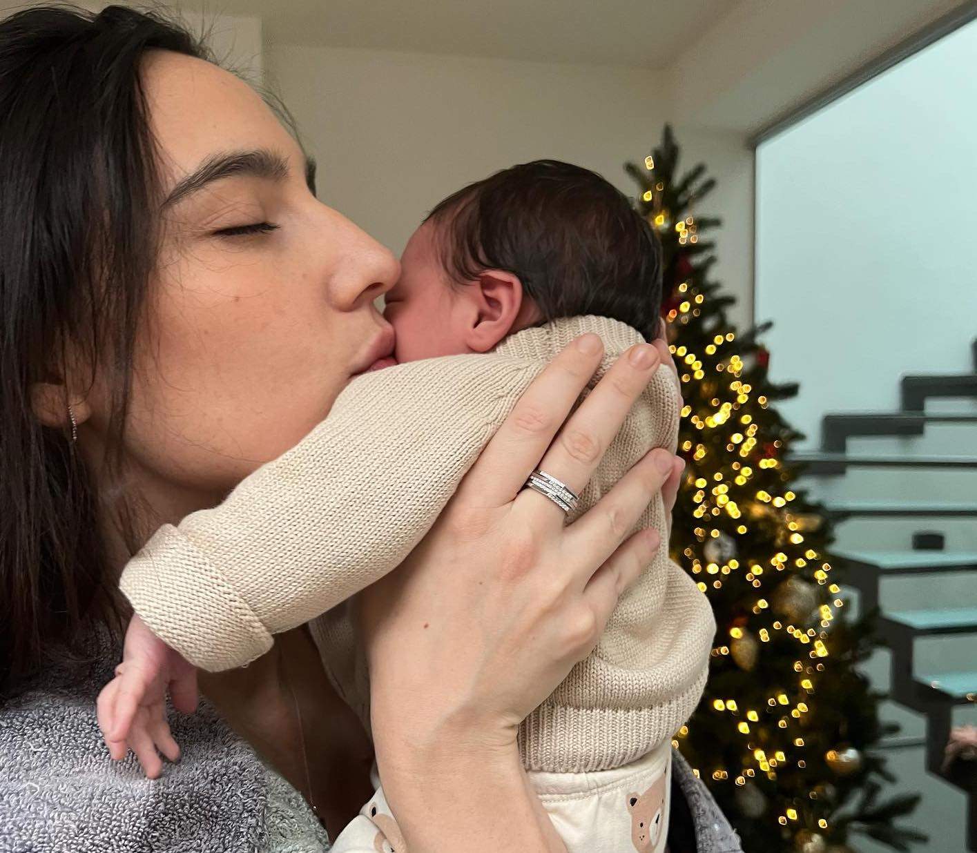 Amelie Lens and her daughter Kiki