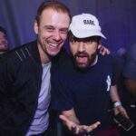 DJ Armin van Buuren with Oliver Heldens