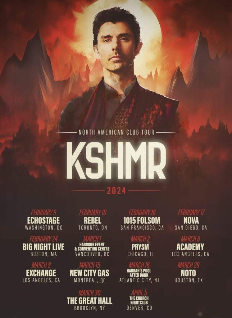 KSHMR, North American Club Tour 2024