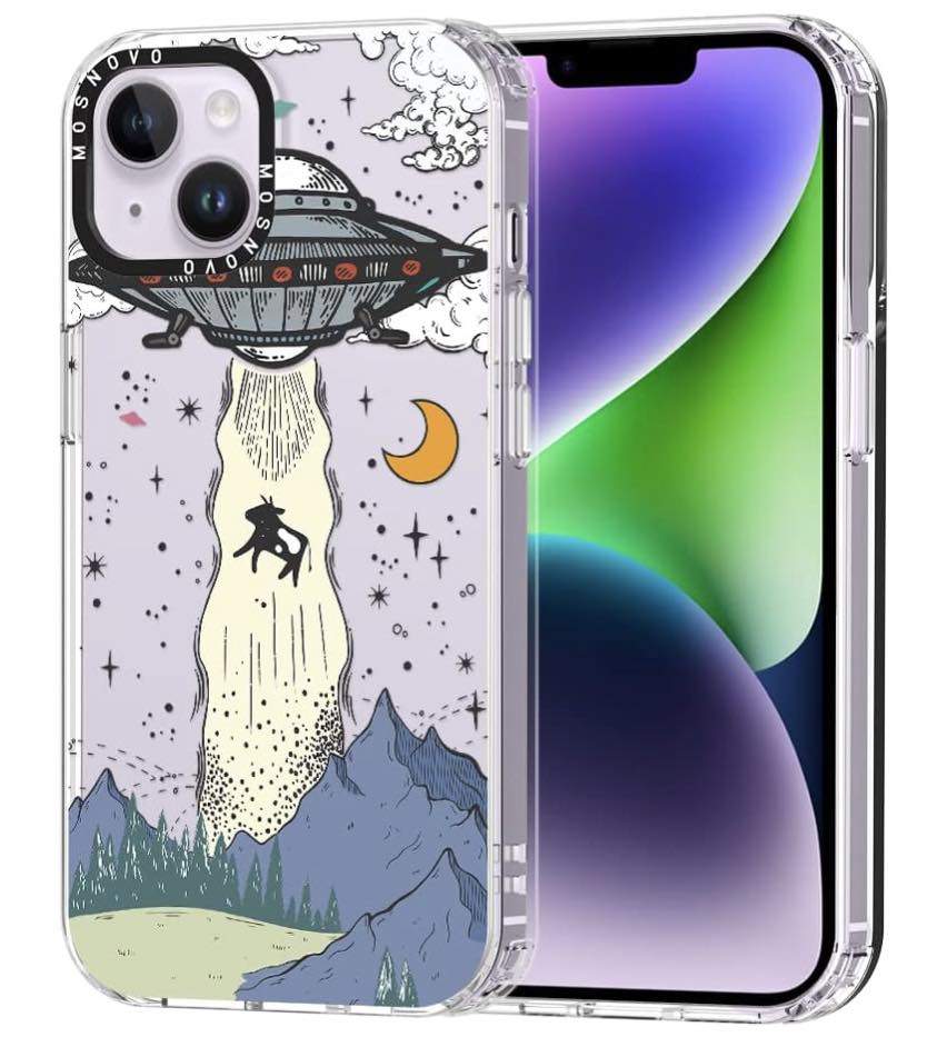 alien abduction phone case