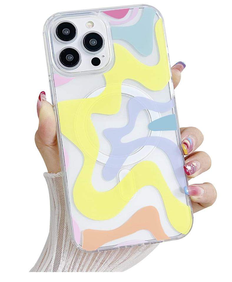 groovy colorful phone case