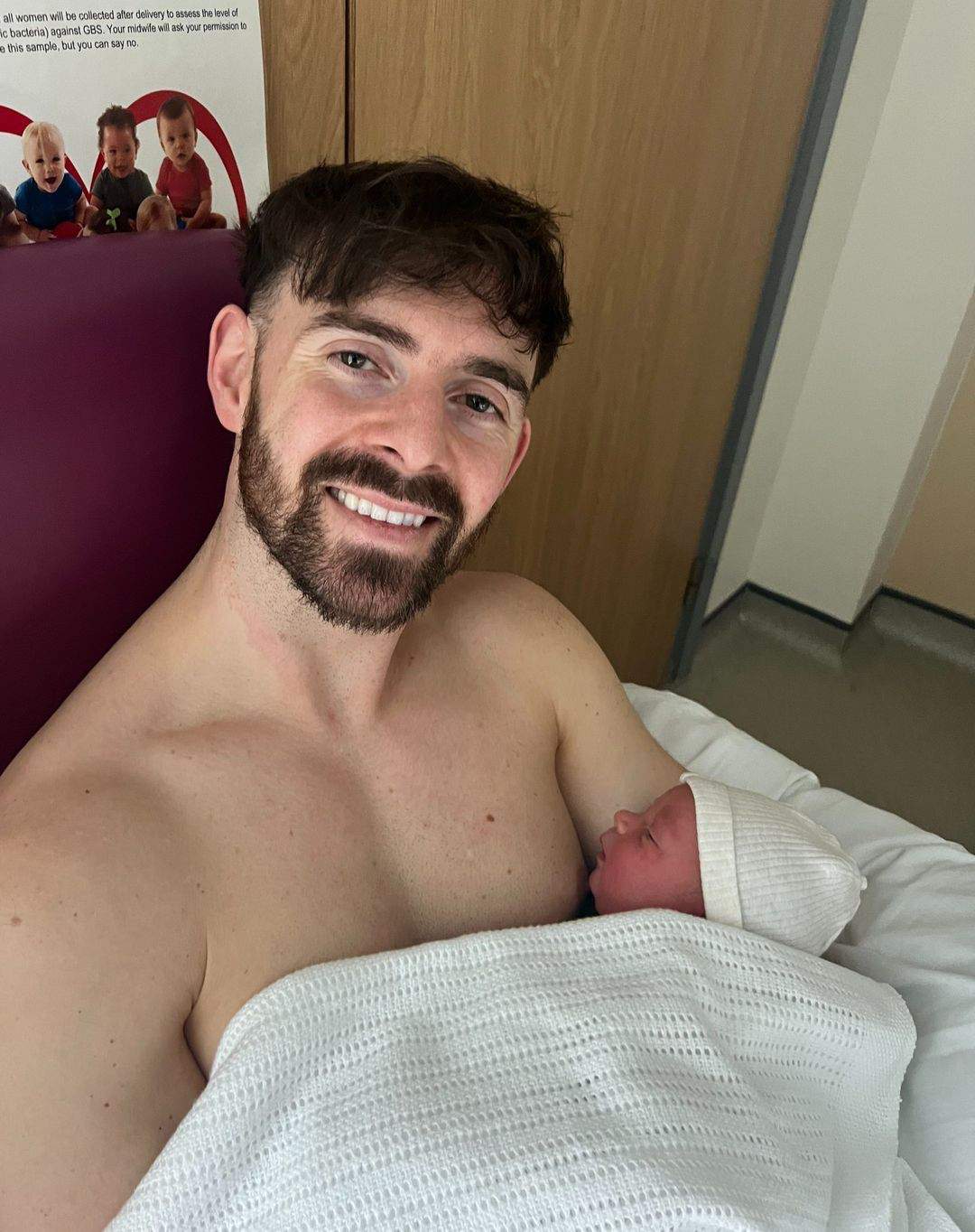 Patrick Topping and First Child Acie