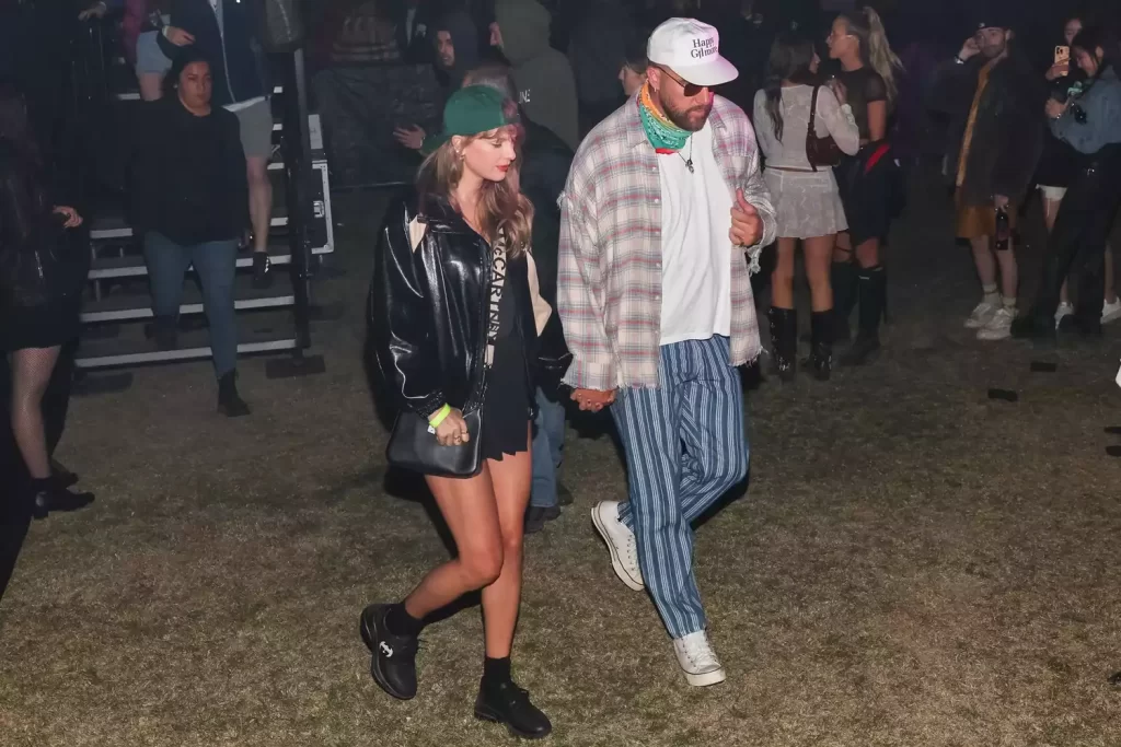 Taylor Swift (and Travis Kelce at Coachella 2024. PC: JENNIFER JOHNSON 