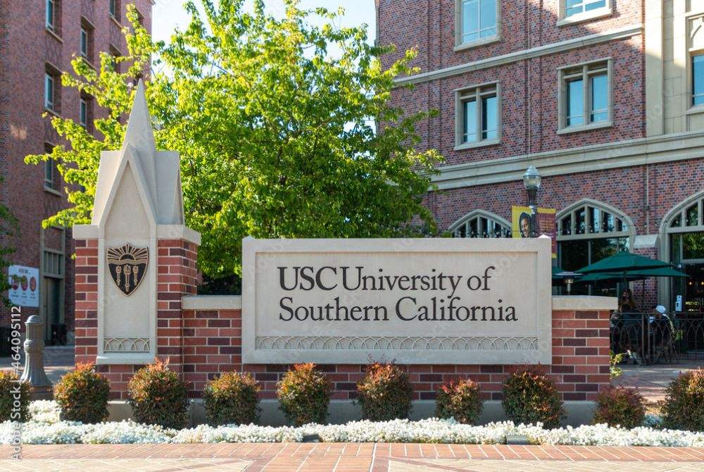 university of southern california sign