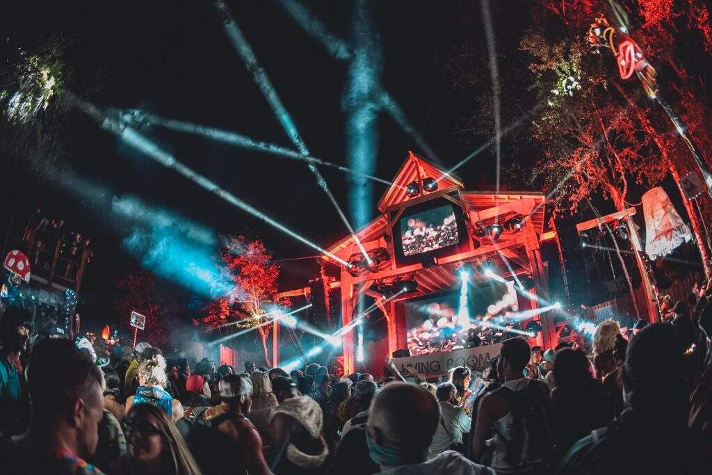 Shambhala Living Room stage