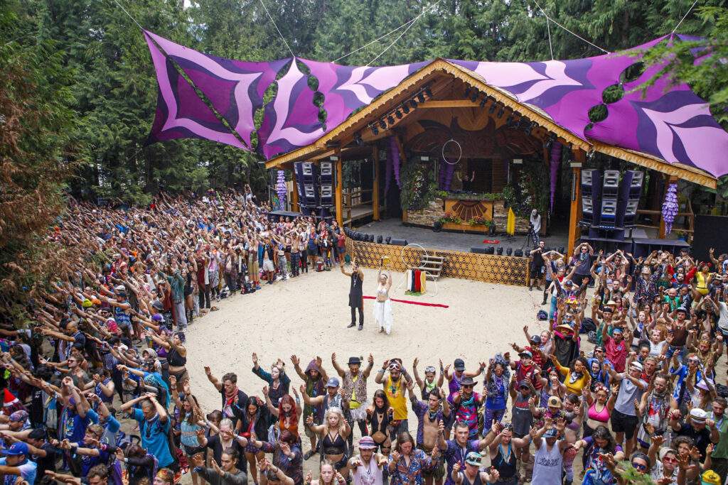 Shambhala The Grove stage