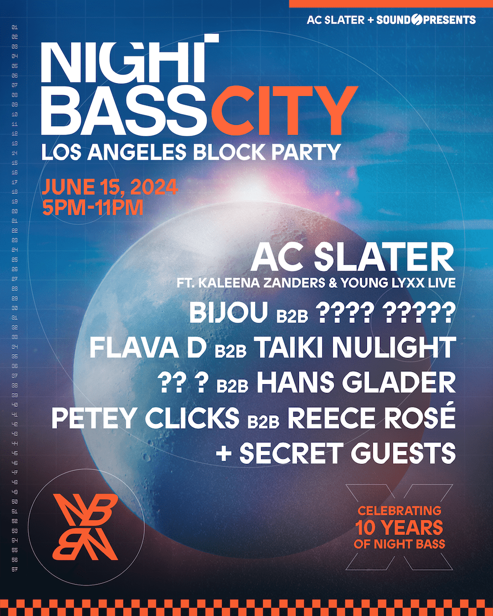 Night Bass Block Party Los Angeles