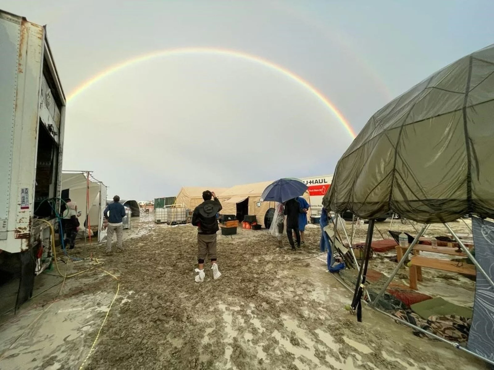 Burning Man 2024 experiences devastating rain yet again