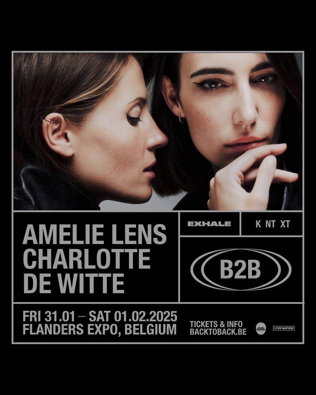 Amelie Lens b2b Charlotte de Witte