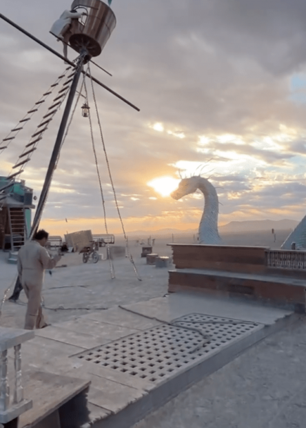 fall at burning man