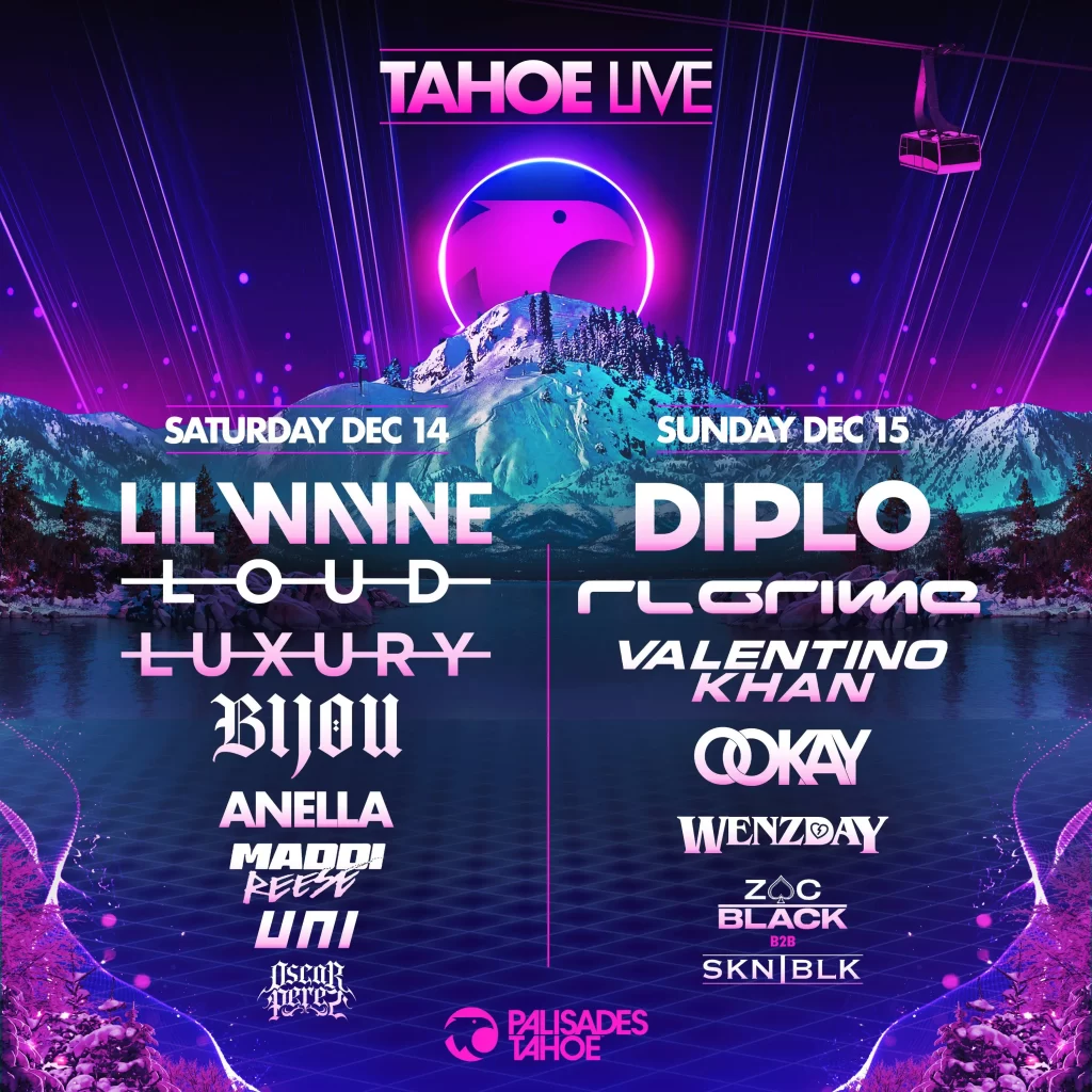 Tahoe Live lineup