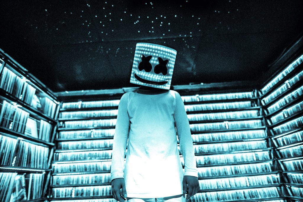 Photo courtesy of Marshmello and EDM Identity.